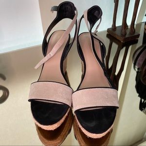 Wedge espadrille sandals